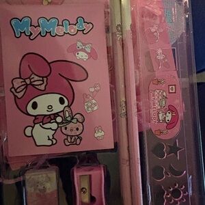 My Melody Pink Stationery Set